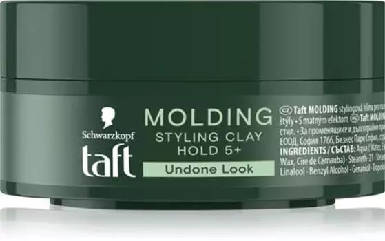 Schwarzkopf Taft Looks Argile Coiffante Fixation Extra Forte TU прозрачный