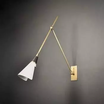 SCICCOSO Mid Century Белый настенный светильник