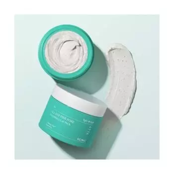 SCINIC All Day Fine Pore Успокаивающая глиняная маска 100 мл x 2