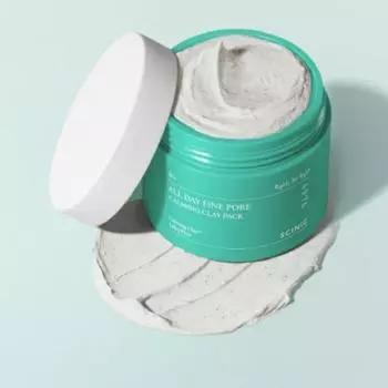 Scinic All Day Успокаивающая глиняная маска для тонких пор 100 мл