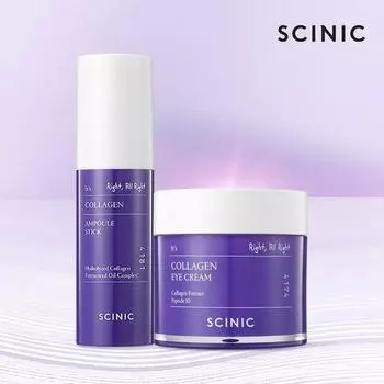 Scinic Eb Коллагеновая ампула-стик 10 г + Крем для глаз 80 г Renewal eye creamstick 5257840475/20