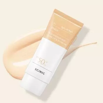 Scinic Enjoy Foundation-Skip Tone Up Sun Cream 50 мл (SPF50 +) 1 PCS