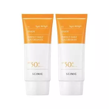Scinic Enjoy Perfect Daily Sun Cream EX 50 мл x 2