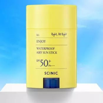 Scinic Enjoy Водостойкий воздушный солнцезащитный стик 20 г SPF50++PA++