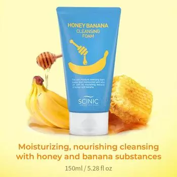 SCINIC Honey Banana Cleansing Foam 150ml