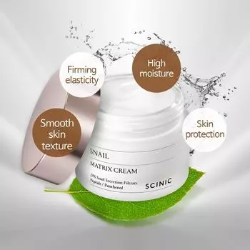 SCINIC Snail Matrix Cream 120ml