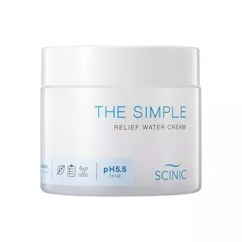 SCINIC The Simple Relief Водный крем