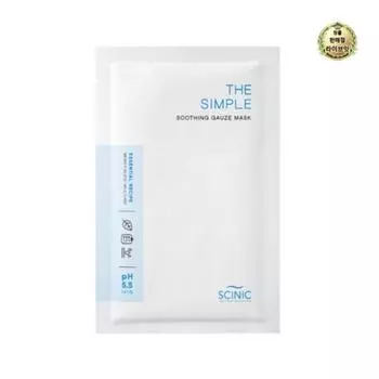 Scinic The Simple Soothing Gauze Mask Pack, 1 pack, 1 pack