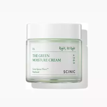 Scinic Зеленый увлажняющий крем 80мл