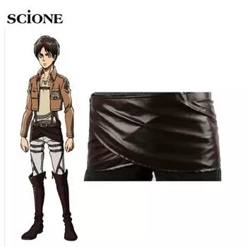 Scione Attack on The Giant Косплей Аниме Костюм Расследование Корпус Плащ Кожаная Юбка Косплей Костюм S