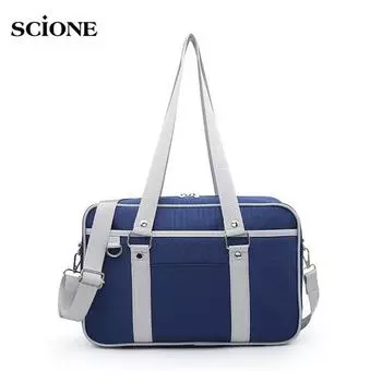 SCIONE колледж вторичный элемент аниме студент COS униформа сумка японская сумка на плечо JK для поездок на работу small чёрный