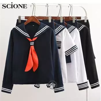 SCIONE косплей костюм моряка сексуальный школьный JK обувь для девочек эксклюзивный Uiniform My Hero Academia College Set S белый