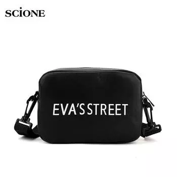 SCIONE Летняя женская маленькая квадратная сумка Женская новая модная сумка с дикой диагональю Женская сумка Студенческая сумка 18cm*8cm*12cm белый