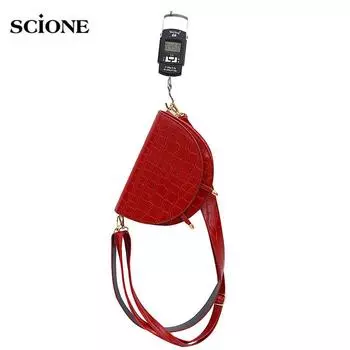 SCIONE Маленькая новая женская сумка в стиле ретро, высококачественная сумка через плечо, модная диагональная сумка 25cm*8cm*18cm чёрный