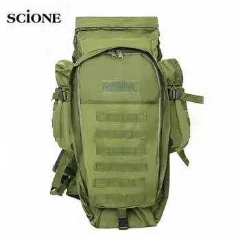 Scione, нейлоновый водонепроницаемый военный тактический рюкзак 60 л, складной рюкзак для мужчин, спортивная сумка для кемпинга и пешего туризма, альпинистская сумка