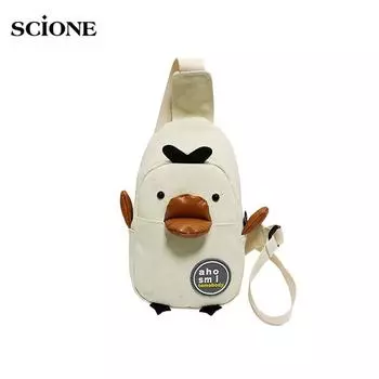 SCIONE Net красная маленькая сумка женская летняя милая сумка-мессенджер с героями мультфильмов для девочек дикая сумка на плечо женская нагрудная сумка 15cm*7cm*15cm белый