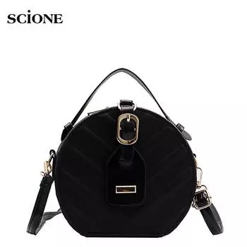 SCIONE Популярные сумки, женская круглая сумка для торта, сумка для торта, новинка 2020, модная женская сумка в западном стиле, маленькая сумка через плечо с узором в виде листьев