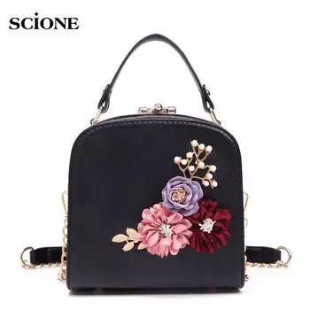 SCIONE женская сумка, новинка 2019 года, дикая модная сумка на цепочке, женская портативная сумка-мессенджер 16.5cm*10cm*16cm белый