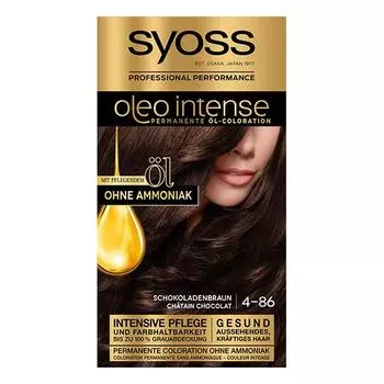 Scios Intense Hair Dye Chocolate Brown 4-86 1st