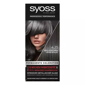 Scios Краска для волос металлик хром 4-15 1-й