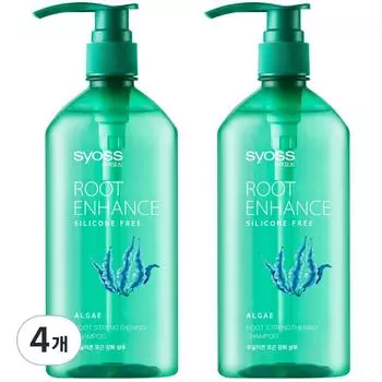 Scios Root Enhance Shampoo Clean Scent, 680ml, 4 pcs.