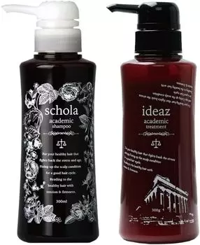 Scola Academic Шампунь 300 мл Idea Academic Treatment 300 мл содержит Capixyl и средство для кожи головы, которое поддерживает волосы Набор из 1 каждого & [Шампунь 1% коричневый