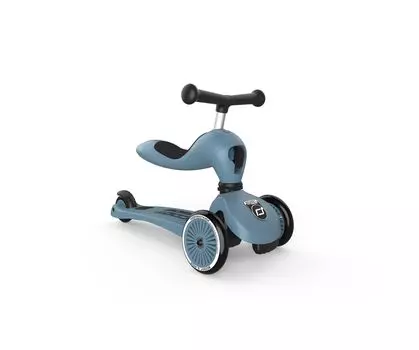 Scoot Ride Highway Kick 1 стальной детский самокат Kickboard трехколесный велосипед оригинальный продукт и [японская гарантия]
