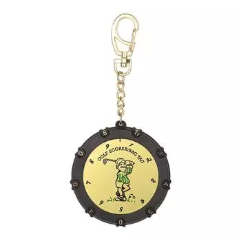 Score Counter 18 Shot Stroke Counter with Keychain Game Scorekeeper for Outdoor Activities Sport чёрный