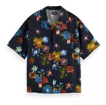 Scotch & Soda 178430 рубашка с коротким рукавом S