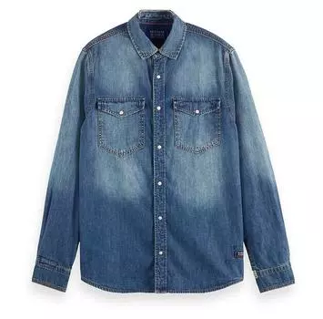 Scotch & Soda 178440 рубашка с длинным рукавом 2XL