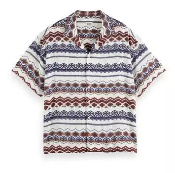 Scotch & Soda 178443 рубашка с коротким рукавом L