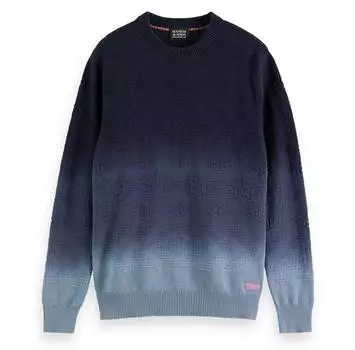 Scotch & Soda Dip-Dye Jacquard свитшот S