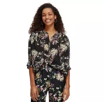Scotch & Soda Easy Popover 3/4 блузка с рукавами 36