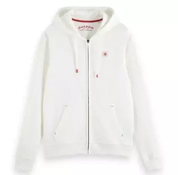 Scotch & Soda Essential Logo Badge full zip свитшот S