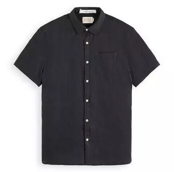 Scotch & Soda Short Sleeve Linen рубашка рубашка с коротким рукавом M