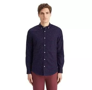 Scotch & Soda Slim Fit Ditsy Aop рубашка с длинным рукавом XL