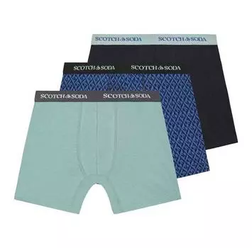Scotch & Soda SSFA24M152028 боксеры 3 шт. L