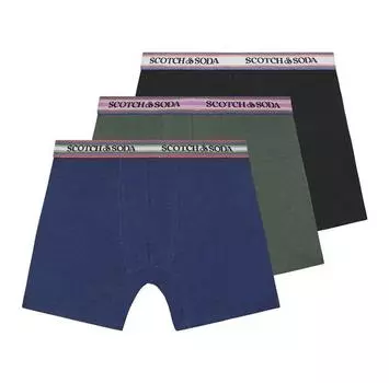 Scotch & Soda SSFA24M152062 боксеры 3 шт. L