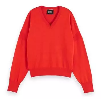 Scotch & Soda Свитер с V-образным вырезом 177710 S