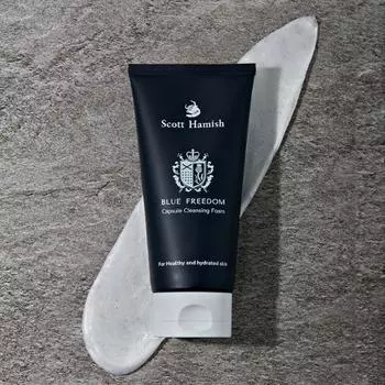Scott Hamish Blue Freedom Capsule Очищающая пенка 150 мл
