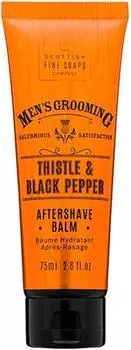 Scottish Fine Soaps Men’s Grooming Thistle & Black Pepper Baume Aprs-rasage TU прозрачный