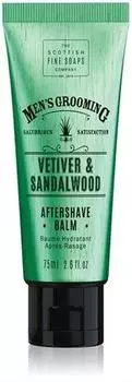 Scottish Fine Soaps Мужской бальзам после бритья с ветивером и сандалом TU прозрачный