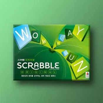 Scrabble Original 2016, популярная корейская настольная игра