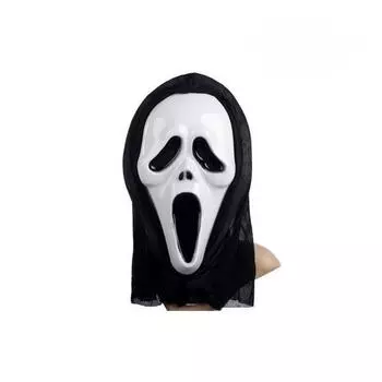 Scream Halloween Outfit Polyester Cloak Mask Cosplay Enthusiasts Characters Mask