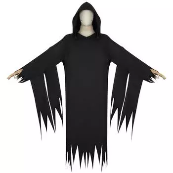 Scream Vi New Grimace Killer Black Cloak Cosplay Costume Halloween Carnival Suit S