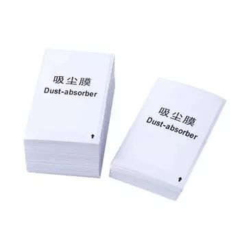 Screen Cleaner Dust Removal Sticker Cell Phone Dust Absorber Dust Papers Screen Cleaning Tool 100Pcs