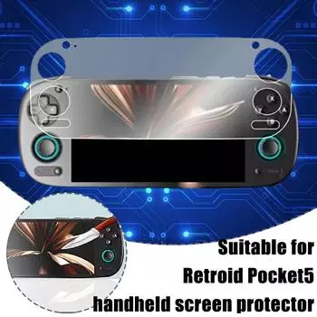 Screen Protector Film For Retroid Pocket5/5Pro Game To Protective Anti-fingerprint Adapted Film V1C6 for rp5-1set
