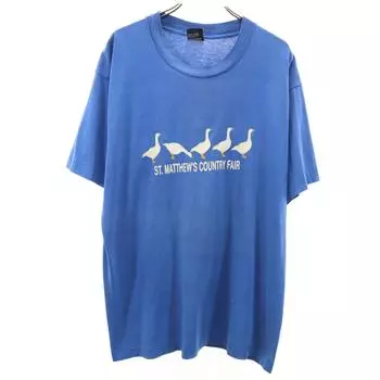 SCREEN STARS BEST 90-е Сделано в США Старая футболка с коротким рукавом Одинарный шов Мужская Б/У