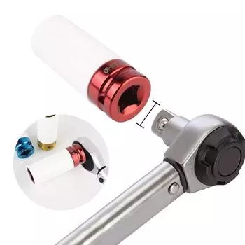 Screw Sockets Impact Socket Impact Sleeve Set 3/5pcs Ultra Thin Extended Universal Durable Sleeves Drive Wheel Protector 1set