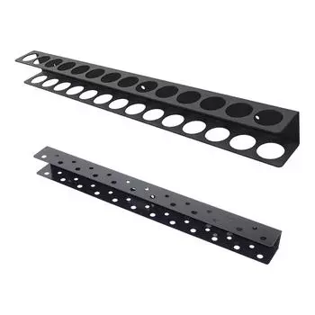 Органайзер для отверток, стойка для хранения отверток, прочный, простой в установке настенный держатель для инструментов для гаражной мастерской